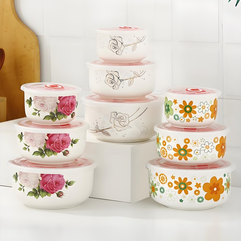 Baby Food Kit - Three-piece set, fine bone china lunch