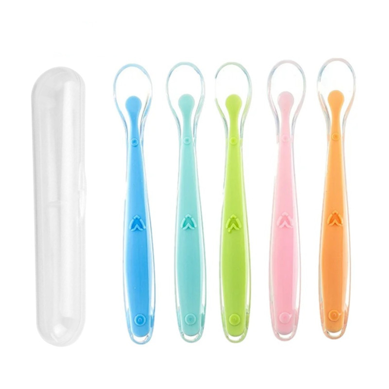 Baby Food Nutrition - BPA Free Baby Silicone Spoons First