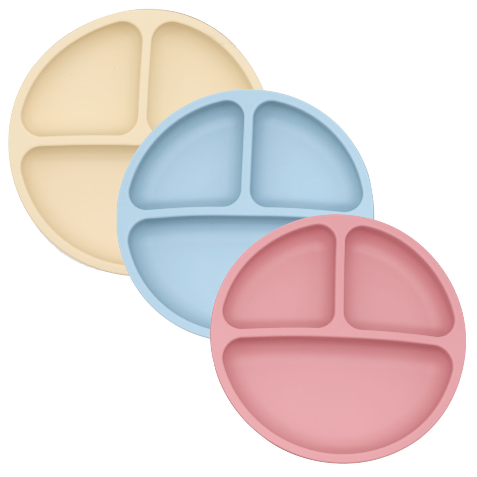 Baby Food Nutrition - Food grade silicone split plate with