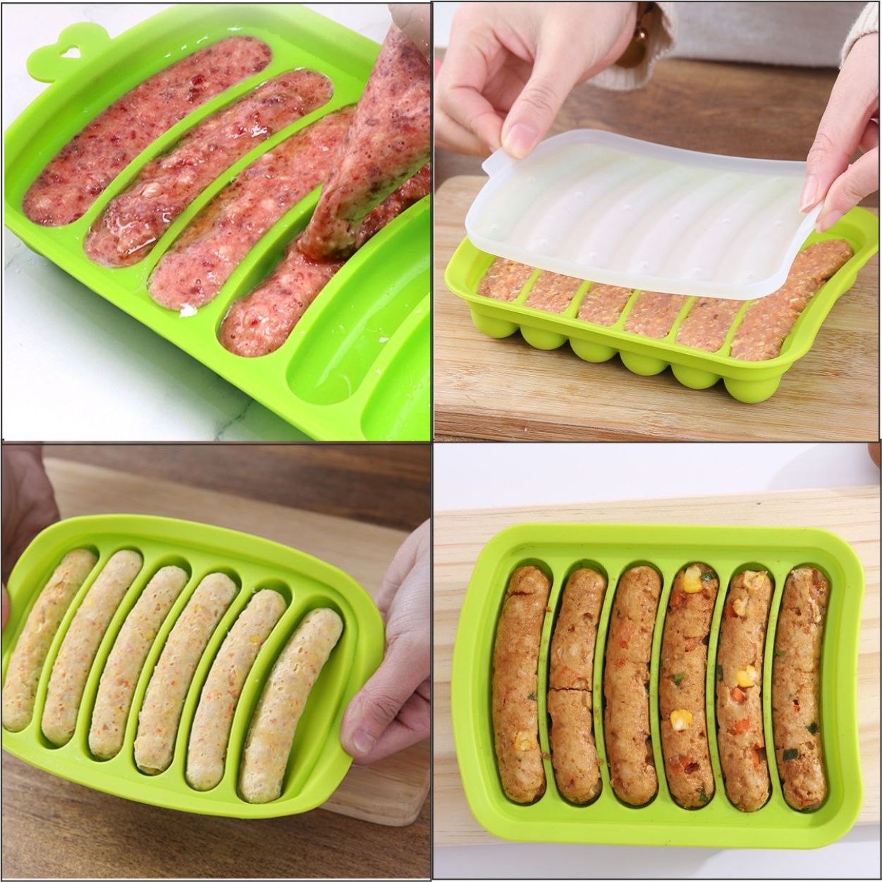 Food Grade Silicone Sausage Mo - Baby Food Dogs 评论和价格
