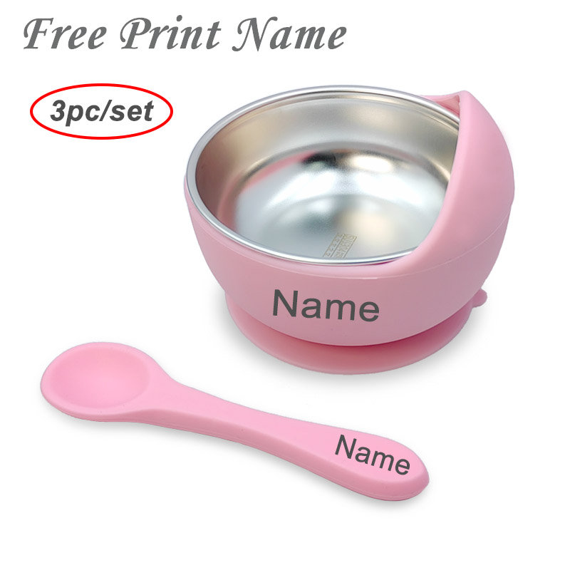 3Pcs Set Baby Feeding Bowl Wit - Baby Food Kit 评论和价格