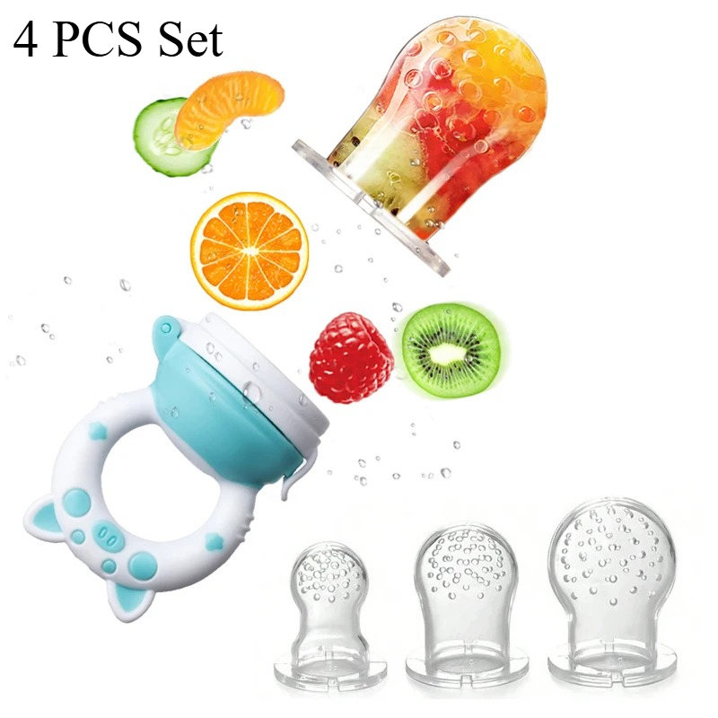 4pcs/set Silicone Fruit & Vege - Baby Food Nutrition 评论和价格