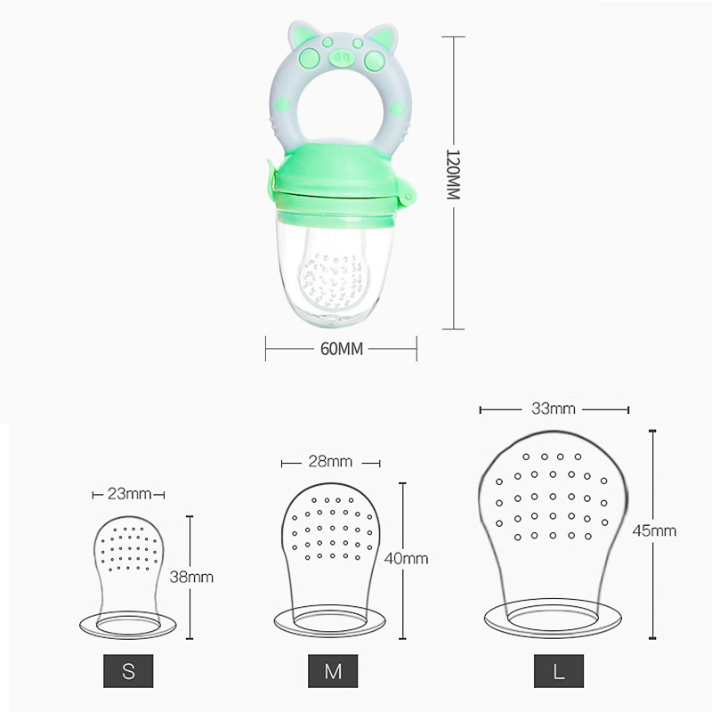 4pcs/set Silicone Fruit & Vege - Baby Food Nutrition 评论和价格