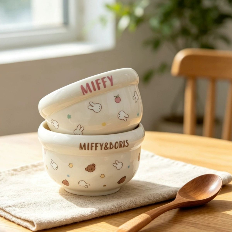 Cartoon Kawaii Miffy New Ceram - Baby Food In Japan 评论和价格