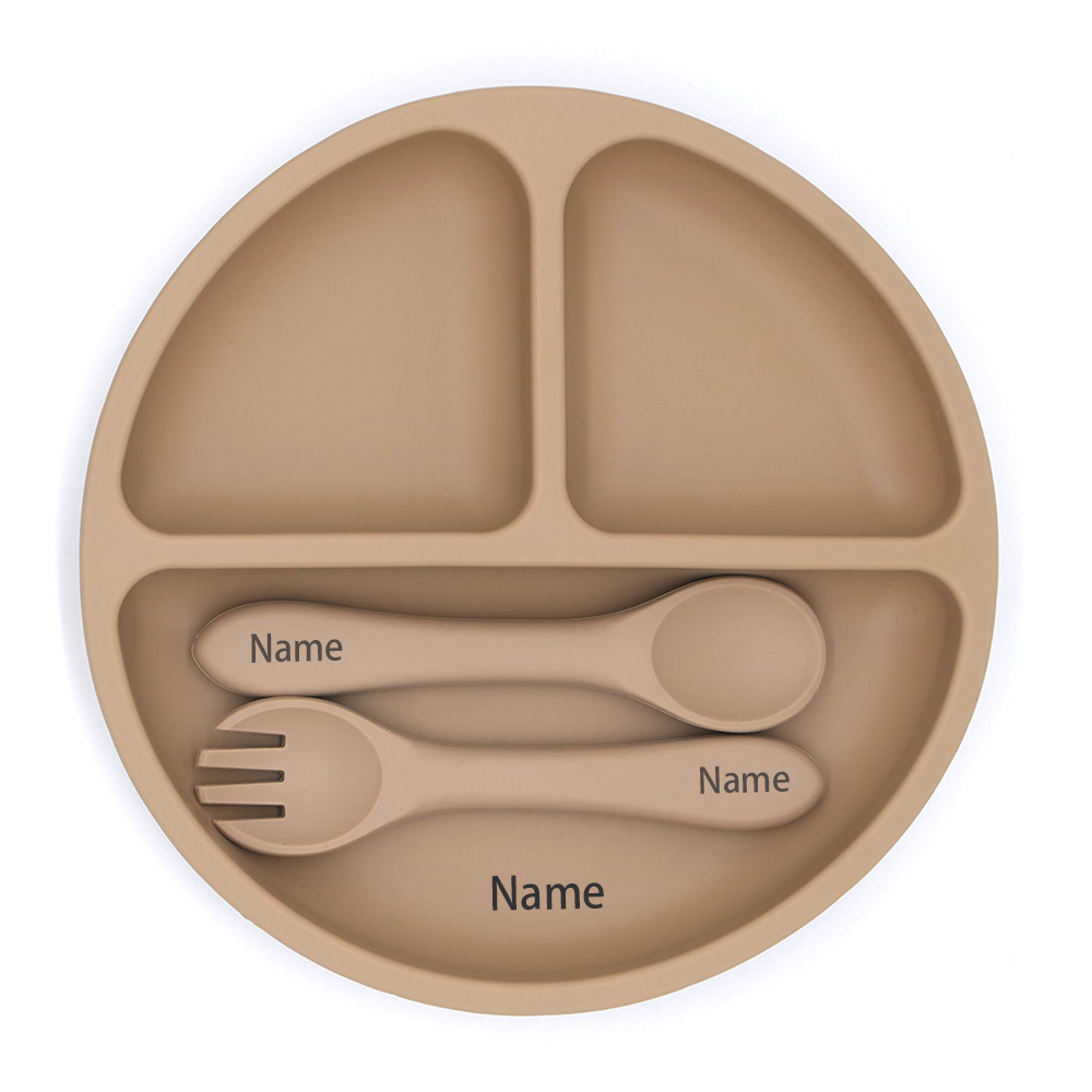 Free Name Printing Silicone Ch - Baby Food Kit 评论和价格