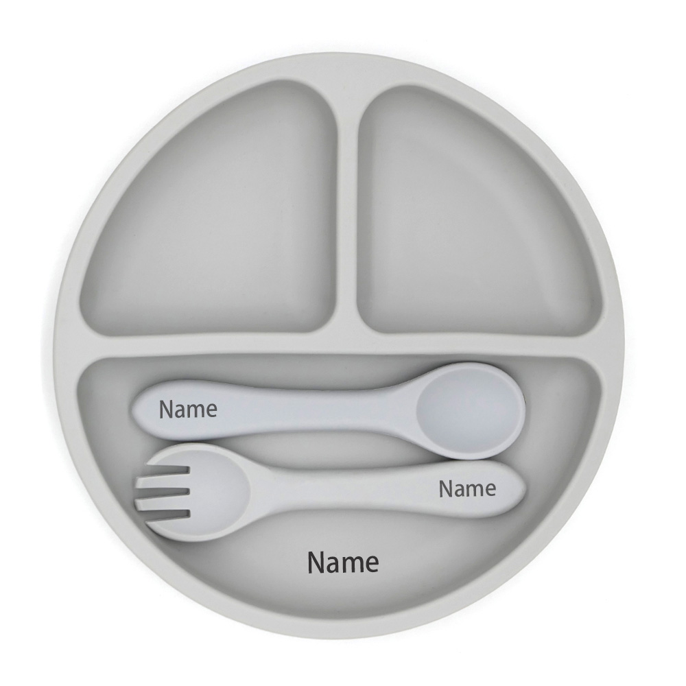 Free Name Printing Silicone Ch - Baby Food Kit 评论和价格