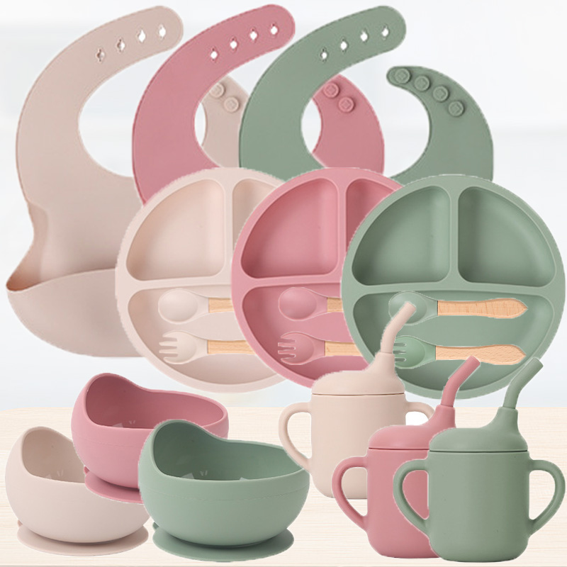 Children's silicone tableware  - Baby Food Nutrition 评论和价格