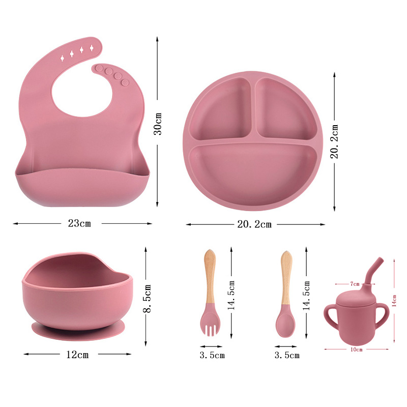 Children's silicone tableware  - Baby Food Nutrition 评论和价格