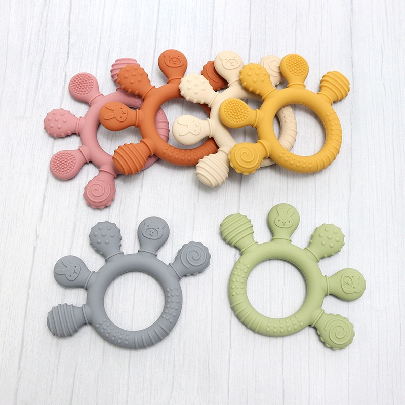 Baby Palm Silicone Toothpaste  - Baby Food Eating 评论和价格