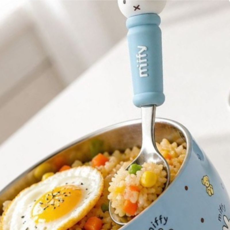 Cartoon Kawaii Miffy Stainless - Baby Food In Japan 评论和价格