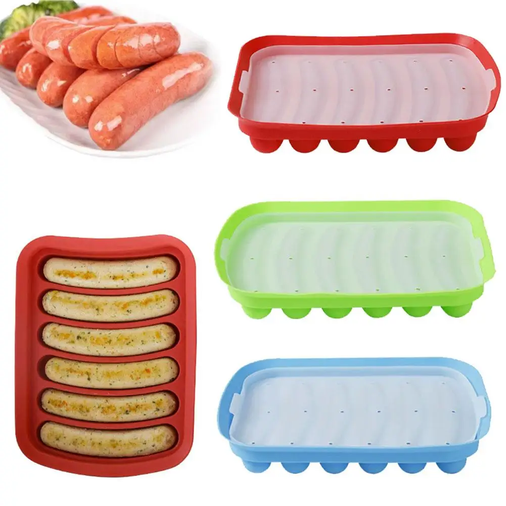 DIY Grade Silicone Sausage Mol - Baby Food Dogs 评论和价格