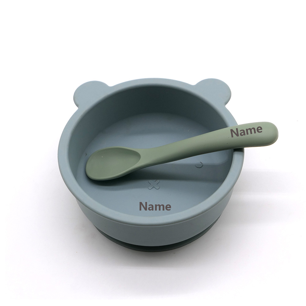 Kids' Tableware Set Bowl Spoon - Baby Food Kit 评论和价格