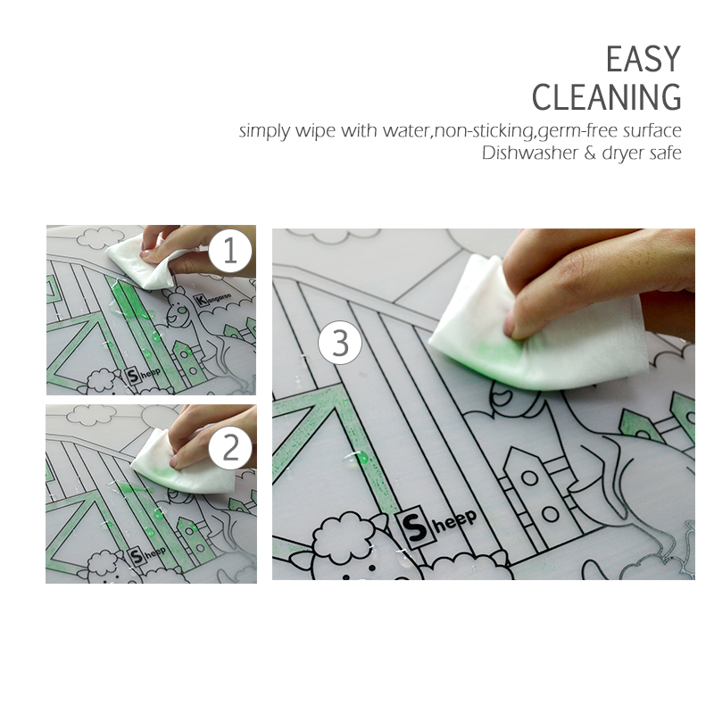 Silicone Baby Placemat 1pc Bab - Baby Food Kit 评论和价格