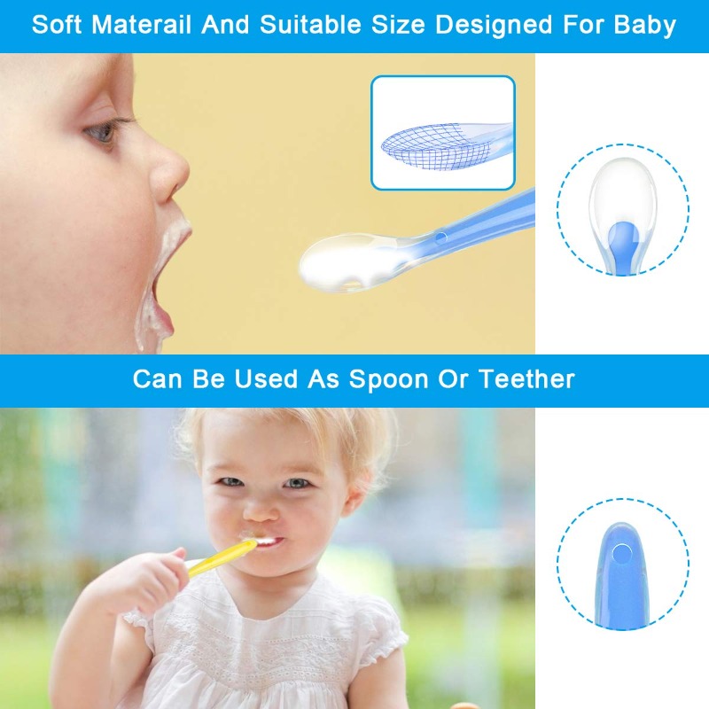 BPA Free Baby Silicone Spoons  - Baby Food Nutrition 评论和价格